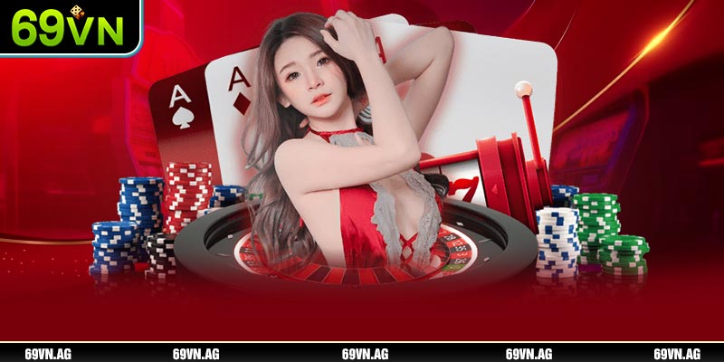 Giao diện trang chủ nhà cái 69VN thiết kế hiện đại